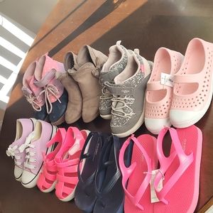 Girls shoes lot size 11